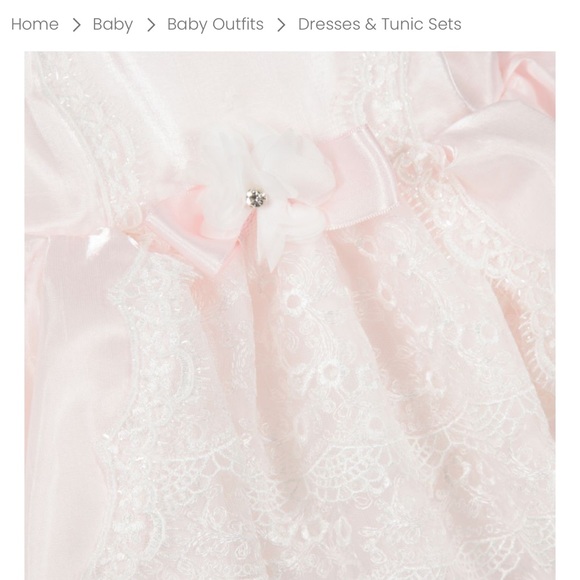 Special Occasion Baby Dress 12M - Picture 3 of 3